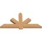 Ekena Millwork Kennewick Timber Gable Bracket, Western Red Cedar, 60"W x 30"H x 3 1/2"D x 5 1/2"F, 12/12 Pitch GBW060X30X0406KEN00SWR - alternate 2